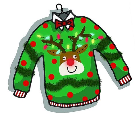 Printable Ugly Sweater Clipart